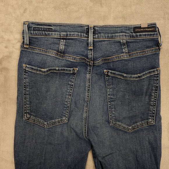 Citizens of Humanity jeans Chrissy high rise skinny women's 30 mild blue - Picture 11 of 13